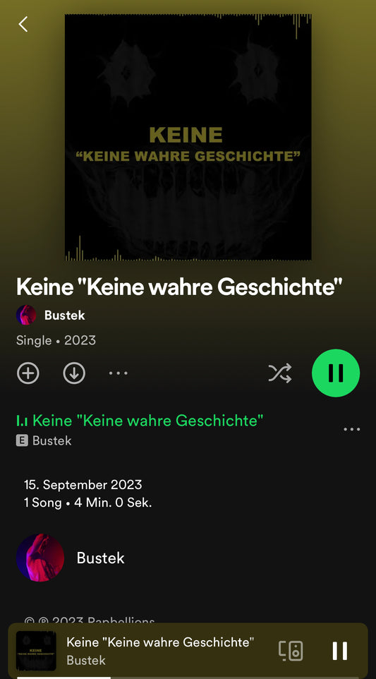 Keine „Keine wahre Geschichte“ wurde auf den Streamingplattformen zugelassen👏🏼
