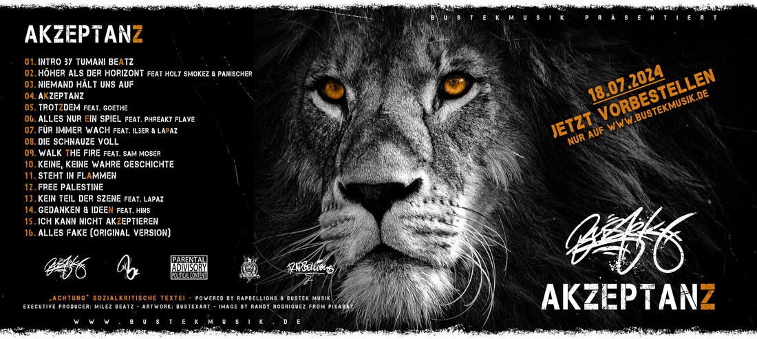 Mein Album "Akzeptanz" ist ab sofort vorbestellbar!!!