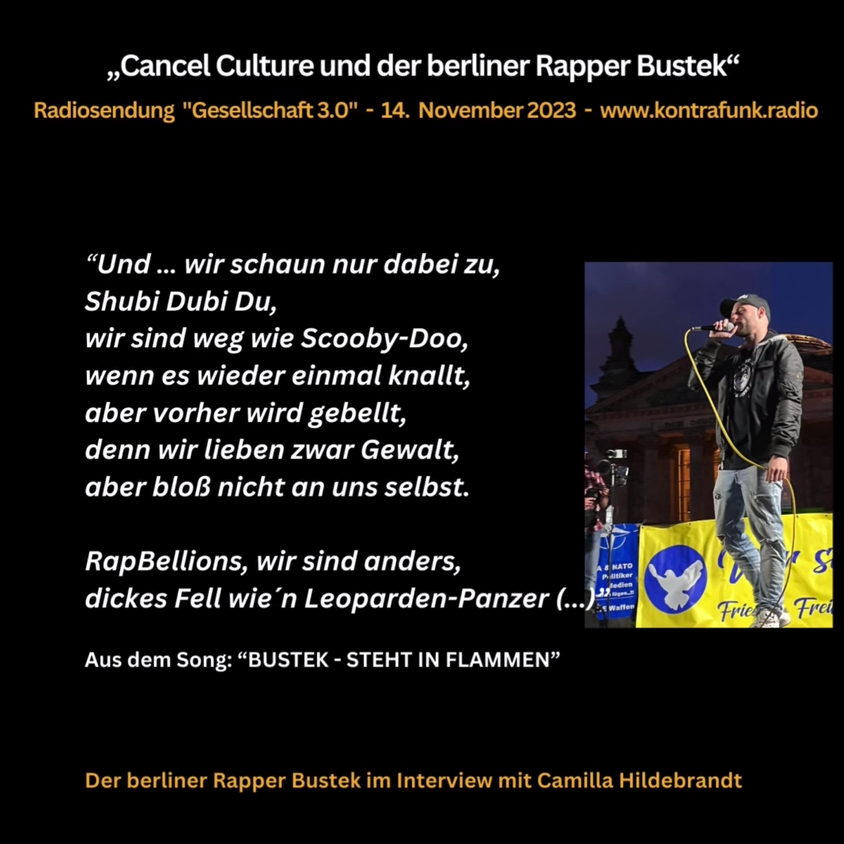 Ein tolles Interview mit Camilla Hildebrandt und mir, für den Kontrafunk